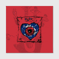 Холст квадратный The Cure Wish 1992, цвет: 3D-принт — фото 2