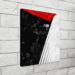 Холст квадратный BMW M: Poly Sport, цвет: 3D-принт — фото 2
