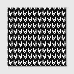 Холст квадратный 21 Pilots: White Pattern, цвет: 3D-принт — фото 2