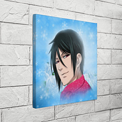 Холст квадратный Зимний Дворецкий, цвет: 3D-принт — фото 2