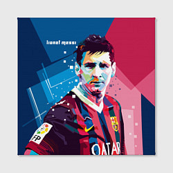 Холст квадратный Lionel Messi, цвет: 3D-принт — фото 2