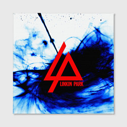 Холст квадратный Linkin Park blue smoke, цвет: 3D-принт — фото 2