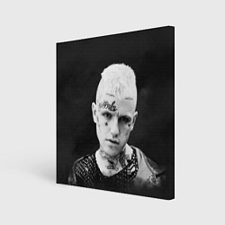 Картина квадратная Lil Peep: Black Edition