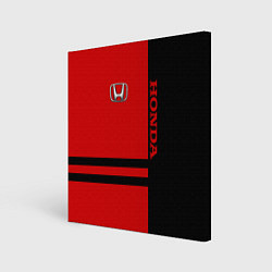 Картина квадратная Honda: Red Style