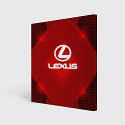 Картина квадратная Lexus: Red Light