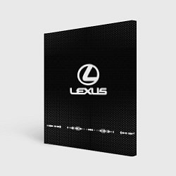 Картина квадратная Lexus: Black Abstract