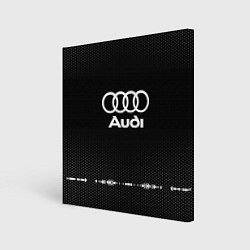 Картина квадратная Audi: Black Abstract