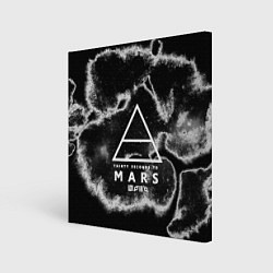 Картина квадратная 30 STM: Dark Wave