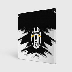 Холст квадратный FC Juventus, цвет: 3D-принт
