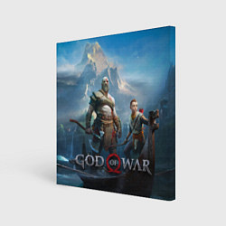 Картина квадратная God of War