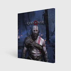 Картина квадратная God of War: Kratos