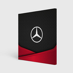 Картина квадратная Mercedes Benz: Grey Carbon