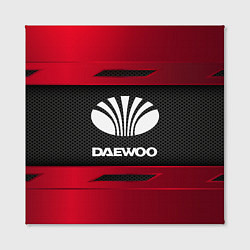 Холст квадратный Daewoo Sport, цвет: 3D-принт — фото 2