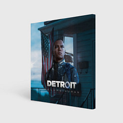 Холст квадратный Detroit: Markus, цвет: 3D-принт