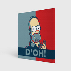 Картина квадратная Homer Simpson DOH!