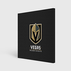 Холст квадратный Vegas: Golden Knights, цвет: 3D-принт