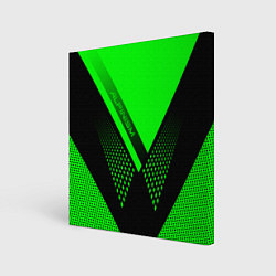 Картина квадратная Alpinism: Acid Green