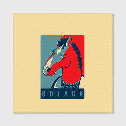 Холст квадратный BoJack Obey, цвет: 3D-принт — фото 2