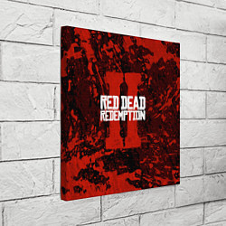 Холст квадратный Red Dead Redemption: Part II, цвет: 3D-принт — фото 2