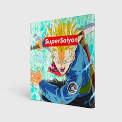 Картина квадратная DBZ: Super Saiyan