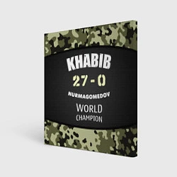Холст квадратный Khabib: 27 - 0, цвет: 3D-принт