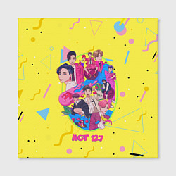 Холст квадратный NCT 127 Stores, цвет: 3D-принт — фото 2