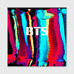 Холст квадратный BTS: Colours, цвет: 3D-принт — фото 2
