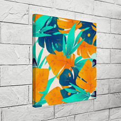 Холст квадратный Лазурные тропики, цвет: 3D-принт — фото 2
