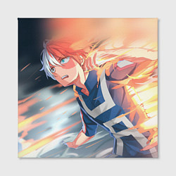 Холст квадратный Моя геройская академия, цвет: 3D-принт — фото 2