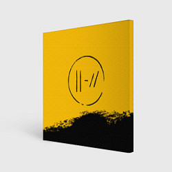 Картина квадратная 21 Pilots: Yellow Logo