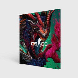 Картина квадратная CS GO hyper beast skin