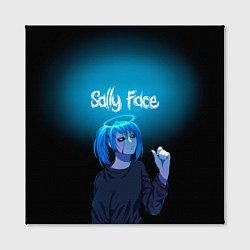 Холст квадратный Sally Face, цвет: 3D-принт — фото 2