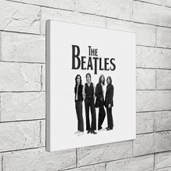 Холст квадратный The Beatles: White Side, цвет: 3D-принт — фото 2
