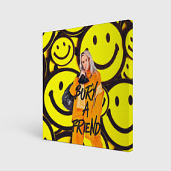 Картина квадратная Billie Eilish: Bury a Friend