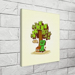 Холст квадратный Forest Creeper, цвет: 3D-принт — фото 2