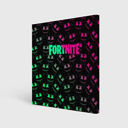 Картина квадратная FORTNITE x MARSHMELLO