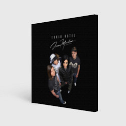 Картина квадратная Tokio Hotel pop-rock band