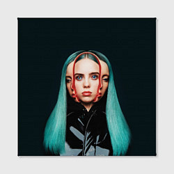 Холст квадратный BILLIE EILISH, цвет: 3D-принт — фото 2