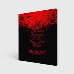 Холст квадратный Overlord, цвет: 3D-принт