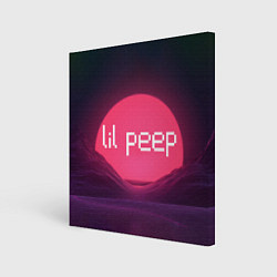 Картина квадратная Lil peepLogo