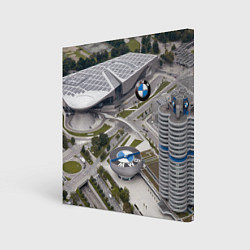 Картина квадратная BMW city