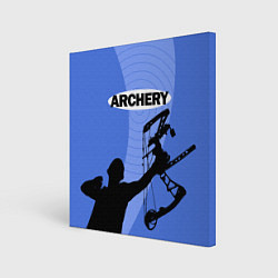 Холст квадратный Archery, цвет: 3D-принт