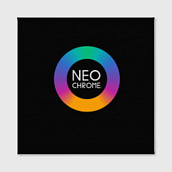 Холст квадратный NEO CHROME, цвет: 3D-принт — фото 2