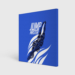 Картина квадратная Jump master