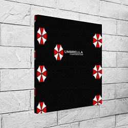 Холст квадратный Umbrella Corporation, цвет: 3D-принт — фото 2