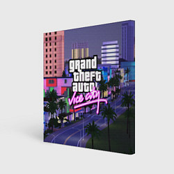 Картина квадратная Grand Theft Auto Vice City