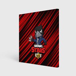 Картина квадратная Brawl Stars CROW