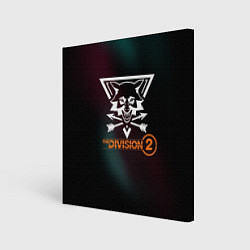 Картина квадратная The Division 2 Logo
