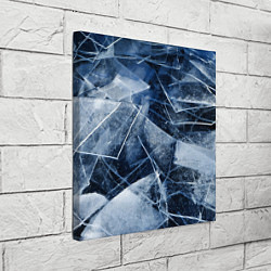 Холст квадратный Лёд, цвет: 3D-принт — фото 2