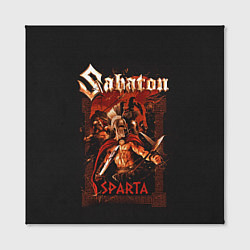 Холст квадратный Sabaton - Sparta, цвет: 3D-принт — фото 2